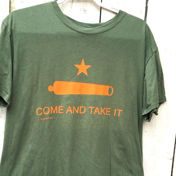 Come and Take It cannon t-shirt - Picture 1 of 5